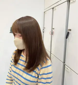 セミロング nanaka :のヘアスタイル