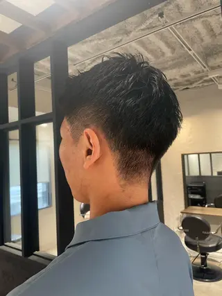 ショート メンズ 井上 飛鳥のヘアスタイル