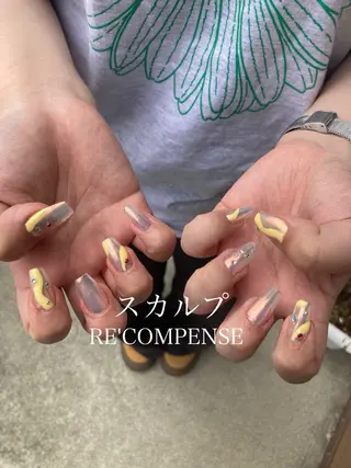 ネイル RE'COMPENSE所属・れこん ぱんすのネイルデザイン