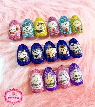 ネイル CROWN プライベートサロンのネイルデザイン