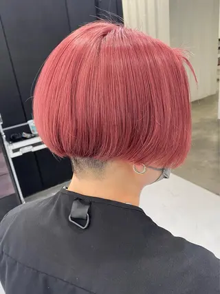 ショート カラー ヘアアレンジ ［似合わせヘア］ ✂︎OGURO✂︎のヘアスタイル