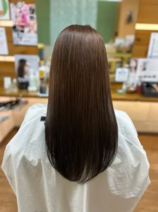 ロング 神谷 千明のヘアスタイル