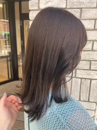 セミロング カラー カラー/レイヤー/ 髪質改善/PAAQのヘアスタイル