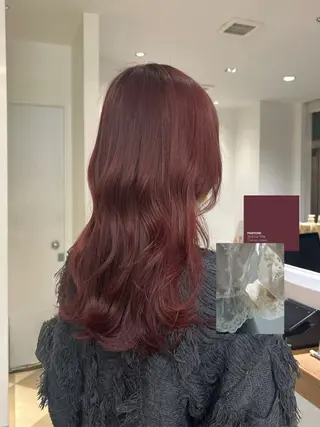 カラー 伊沢 美憂 ⌇﻿銀座アシスタントのヘアスタイル