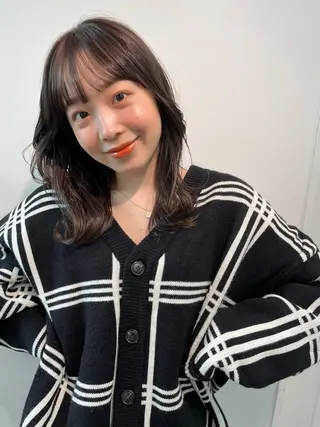 ミディアム ❤️ショートカット ・顔周りカット❤️のヘアスタイル