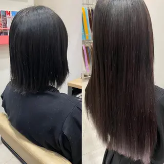 ロング 新宿/韓国ヘア 中明度カラー/かやのヘアスタイル