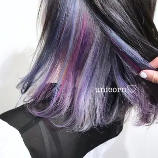 ミディアム カラー 似合わせ提案サラ艶♡ 彩華のヘアスタイル