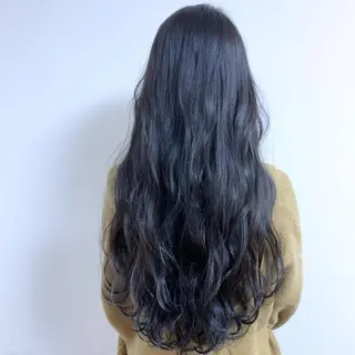 ロング カラー オリーブカラー 特化　　kaiのヘアスタイル