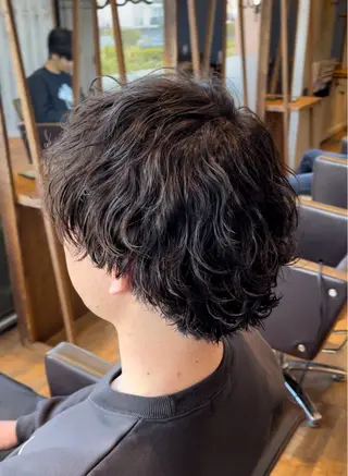 パーマ メンズ CUORE HAIR ange水戸所属・🌟パーマリスト 鈴木雄大🌟のヘアスタイル