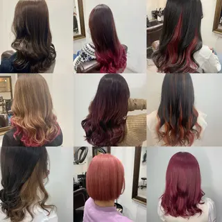 セミロング カラー ViVi by freedomのヘアスタイル