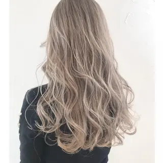 ロング カラー パーマ ヘアアレンジ ITbyALBUM 八王子店のヘアスタイル