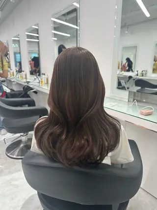 ロング カラー ❄最強かわいいカラー ❄️MINA❄️のヘアスタイル