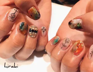 ネイル nail atelier AMBER所属・saori .の眉毛・アイブロウイメージ