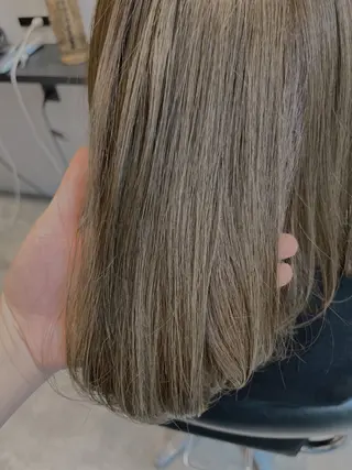 ミディアム 垢抜け/イメチェン color🦩ちあきのヘアスタイル