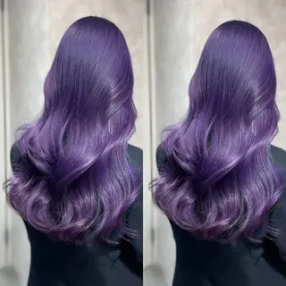 ロング カラー ブリーチ無しダブル カラー🦕まどかのヘアスタイル