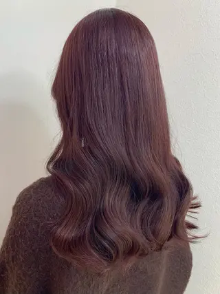 ロング カラー 遠藤沙也加 /レイヤーカットのヘアスタイル