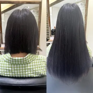 ロング あおき りゅうせいのヘアスタイル