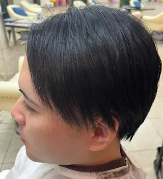 ミディアム パーマ メンズ SIKIBU  FUKUYAMA所属・熊谷 拓海のヘアスタイル