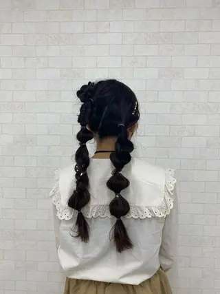 ヘアアレンジ 水野 帆那のヘアスタイル
