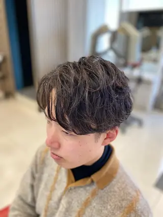 メンズ アース鈴鹿所属・星野 聖也のヘアスタイル
