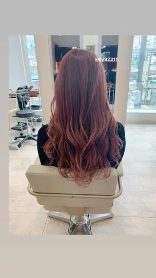 ロング 嶋田 侑弥のヘアスタイル