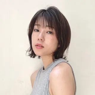 ミディアム カラー DX SHARE SALON所属・matka白髪ぼかし 大人ヘア/KEIKOのヘアスタイル