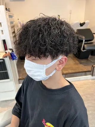パーマ メンズ ✨️ツイスパ波巻き特 化小杉澪生✨️のヘアスタイル
