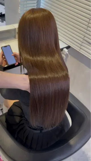 ロング 💖ベージュ💖 MEARIのヘアスタイル