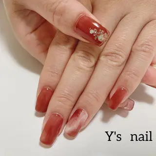 ネイル 手書きが得意🖌️ Y’s  nailのネイルデザイン