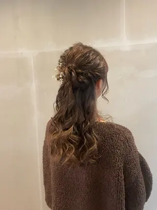 ヘアアレンジ ヤマナカ エリカのヘアスタイル