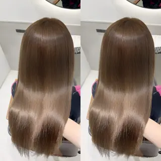 ロング 艶髪カラー🫧 髪質改善🪽萩原のヘアスタイル