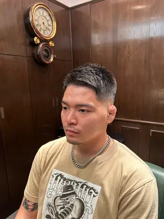 ショート メンズ マスダ コウのヘアスタイル