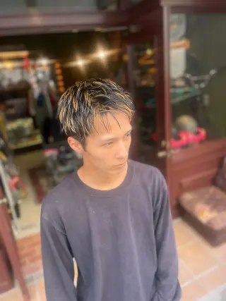 ショート カラー メンズ PATH-hair. storeのヘアスタイル