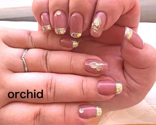 ネイル orchid ♡オーキッドのネイルデザイン