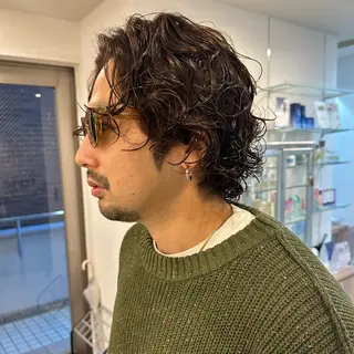 パーマ メンズ lelu所属・lelu / 佐々木のヘアスタイル