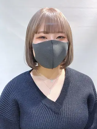 ショート カラー ヘアアレンジ As hair所属・柔らか垢抜けｶﾗｰと ｶｯﾄ🫧ASUKAのヘアスタイル