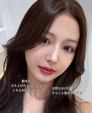 ロング ❄️暗髪/透明感❄️ /reyのヘアスタイル