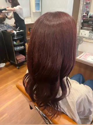 カラー Chocolat阿部野所属・なかじま ささらのヘアスタイル