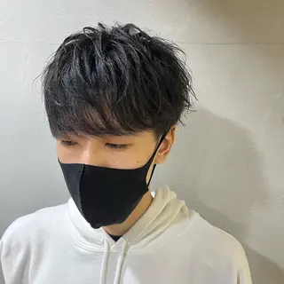 メンズ アキト/ メンズ/透明感暗髪のヘアスタイル