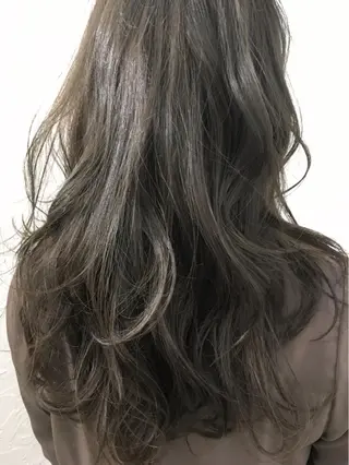 ロング カラー パーマ 畠山 雄大のヘアスタイル
