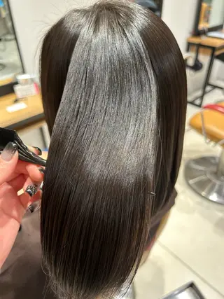 ミディアム EARTH AOBADAIのヘアスタイル