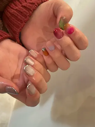 ネイル SALON VILLAGE AOYAMA 2nd.所属・NAKAMURA HARUKAのネイルデザイン