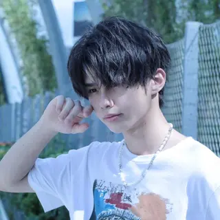 ショート パーマ メンズ 飯塚 想のヘアスタイル