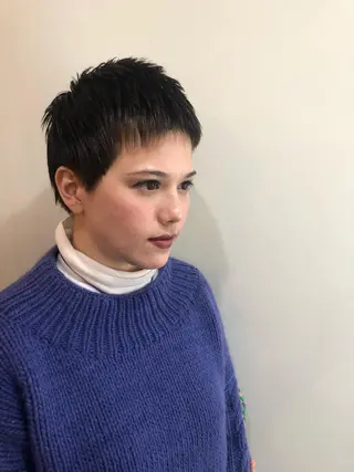 ショート 🍀アレンジ簡単ヘア ☘️石田万里奈🍀のヘアスタイル