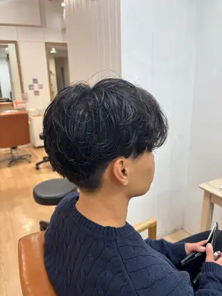 パーマ メンズ 金山/栄 伊藤菜々夏のヘアスタイル