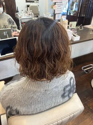 ショート パーマ 🌿吉池 朱莉🌿のヘアスタイル