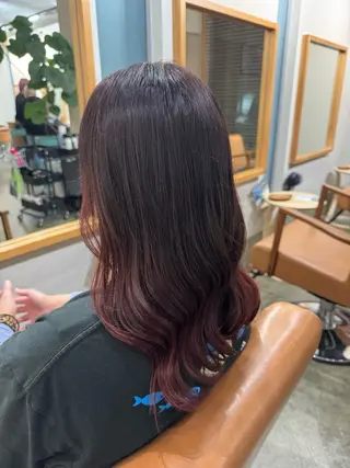 ミディアム 永野 いずみのヘアスタイル