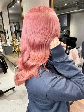 カラー 名古屋のピンク好き かずくん🦩のヘアスタイル