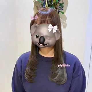 セミロング 似合わせレイヤー / 栄 / はるな🌼のヘアスタイル