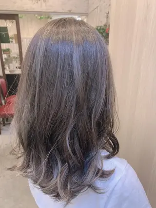 ミディアム カラー 【女性担当】 kanaのヘアスタイル
